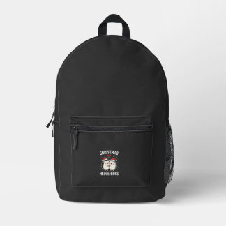 Mochila Impresa Abrazos de Navidad Erizo Lindo Erizo Fiesta