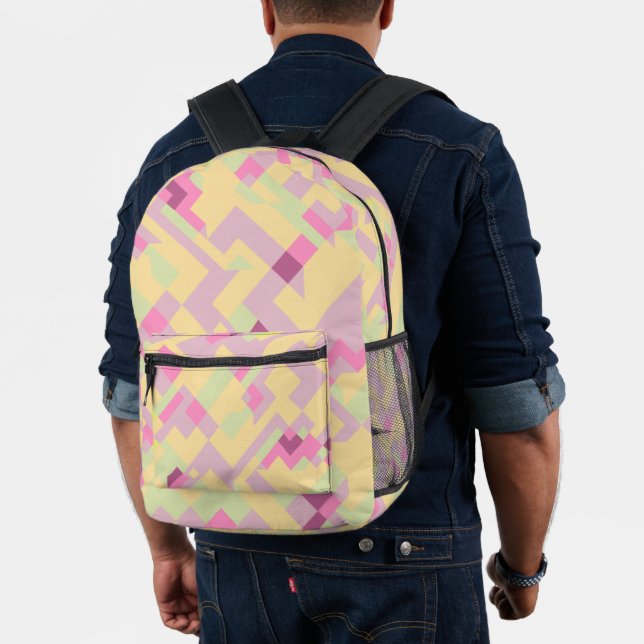 Mochila Impresa Abstracto Boho Audaz (Insitu (Modelo))