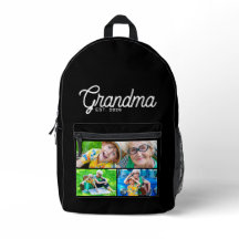 Abuela Establecido Script Negro 3 Foto