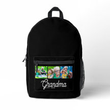 Abuela Establecido Script Negro 3 Foto