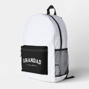Mochila Impresa Abuelo Estableció Nuevo Regalo para Abuelo
