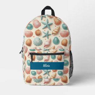 Mochila Impresa Abundancia de las conchas