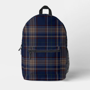 Mochila Impresa Academia Navy Blue Plaid