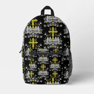 Mochila Impresa Accesorios de moda gótica