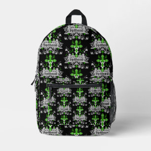 Mochila Impresa Accesorios de moda para postPunk gótico