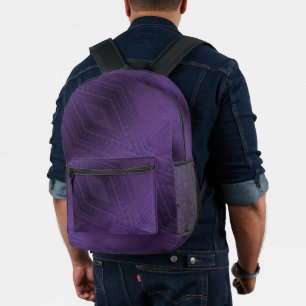 Mochila Impresa Aceptación   Patrón de Boho ecléctico violento