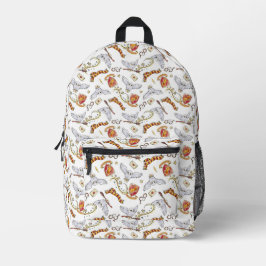 Mochila Impresa Acuarela Patrón GRYFFINDOR™ Hedwig