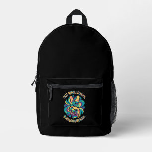 Mochila Impresa Adiós a la escuela secundaria Hola Escuela Secunda