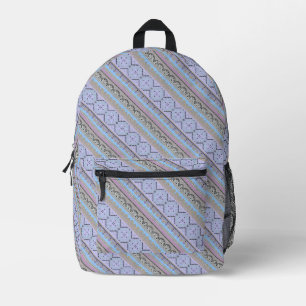 Mochila Impresa Adornos tradicionales ucranianos tiras adorables