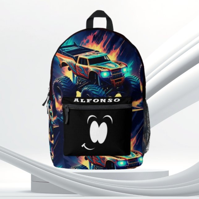 Mochila Impresa Adventure outing monster truck summertime  (Subido por el creador)