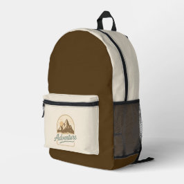 Mochila Impresa Adventure Print Cut Sew Bag