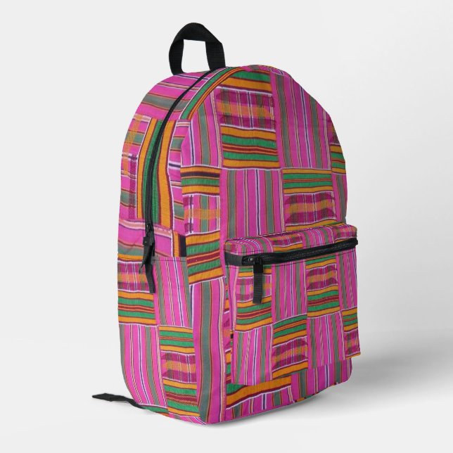 Mochila Impresa Africano  (Esquina izquierda trasera)