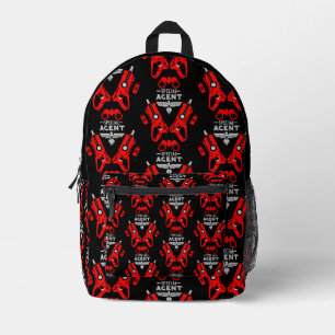 Mochila Impresa Agente especial Kid