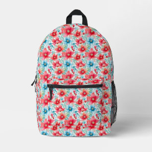 Mochila Impresa Agradable Bouquet Ranya Pattern-65292