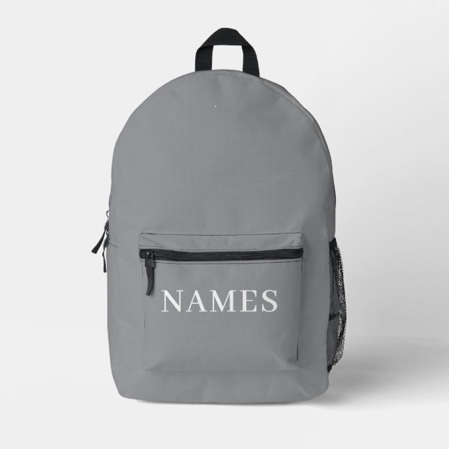 Mochila Impresa Agrega tu nombre (Anverso)