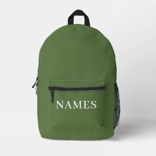 Mochila Impresa Agrega tu nombre