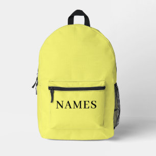 Mochila Impresa Agrega tu nombre