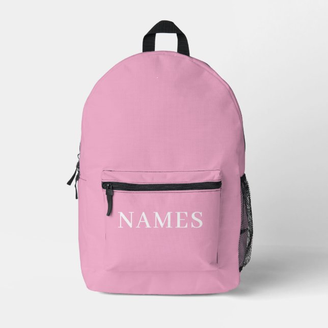 Mochila Impresa Agrega tu nombre (Anverso)