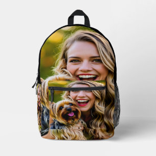 Mochila Impresa Agregar foto personalizada de Yorkshire Terrier