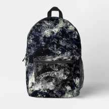 Aguas que caen en blanco y negro