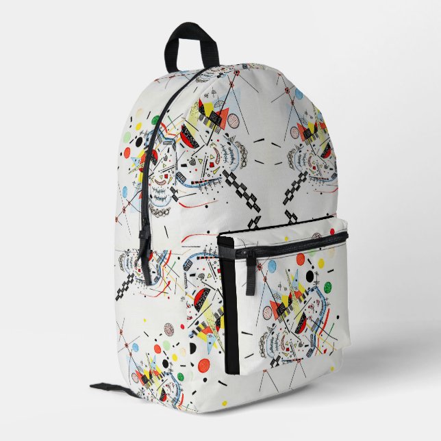 Mochila Impresa Al mar y al sol - Kandinsky (Esquina izquierda trasera)