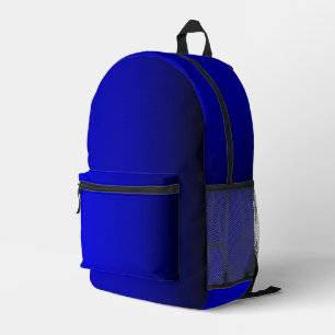 Mochila Impresa Alfombras de coche azul eléctrico