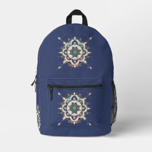 Mochila Impresa Alineación de Estrella Dorada – Un Universo de Geo
