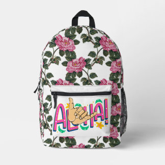 Mochila Impresa Aloha