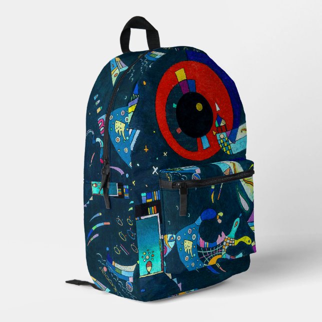 Mochila Impresa Alrededor del círculo - Kandinsky (Esquina izquierda trasera)