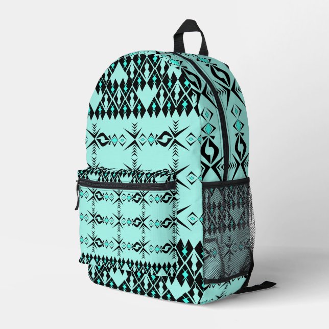 Mochila Impresa Amadahy ~ Agua forestal (Esquina derecha trasera )