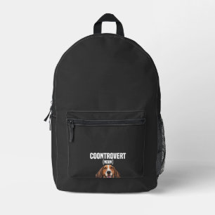 Mochila Impresa Amante del Coonhound Walker Treeing Perro Coontrov