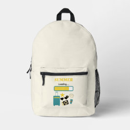 Mochila Impresa Amarillo de carga de verano