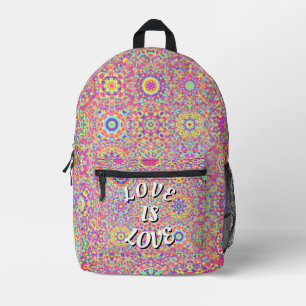 Mochila Impresa Ambientador de Orgullo Amor es Amor