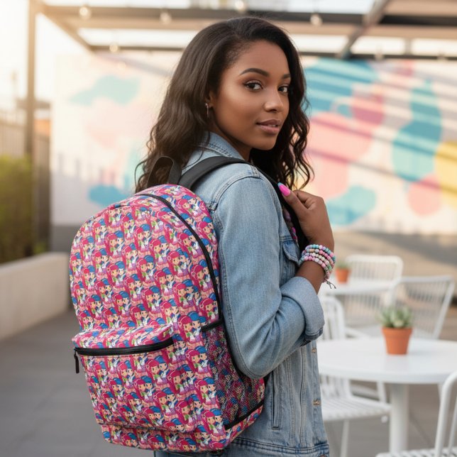 Mochila Impresa Amigos (Subido por el creador)
