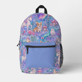 Mochila Impresa Amigos del Bosque Aurora