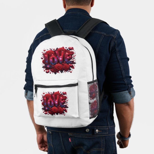 Mochila Impresa Amor  (Insitu (Modelo))