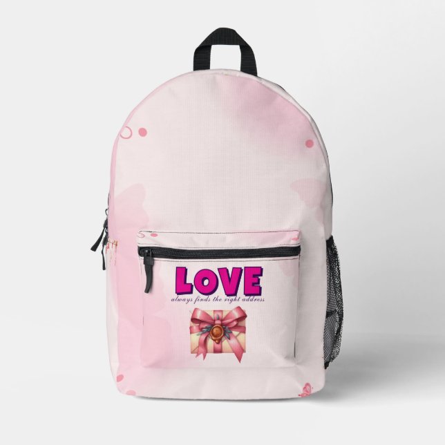 MOCHILA IMPRESA AMOR (Anverso)