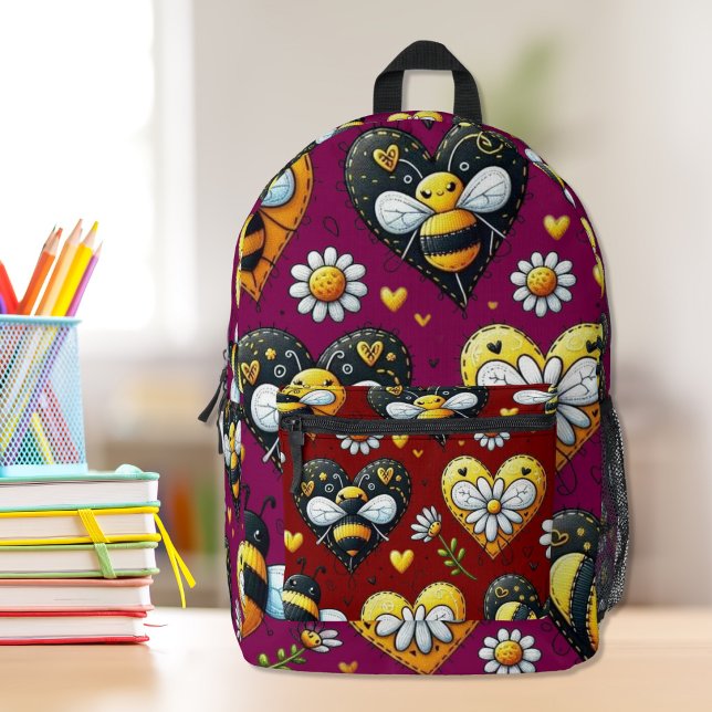 Mochila Impresa Amor Abejorro (Subido por el creador)