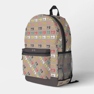 Mochila Impresa Amor Swing Brown