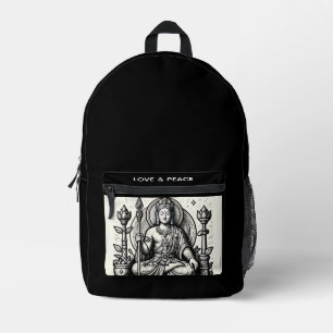 Mochila Impresa Amor y serenidad pacífica