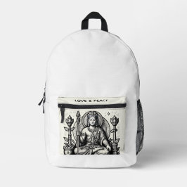 Mochila Impresa Amor y serenidad pacífica