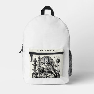 Mochila Impresa Amor y serenidad pacífica