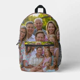 Mochila Impresa Añadir Personalizar de fotografía de Reunión Famil