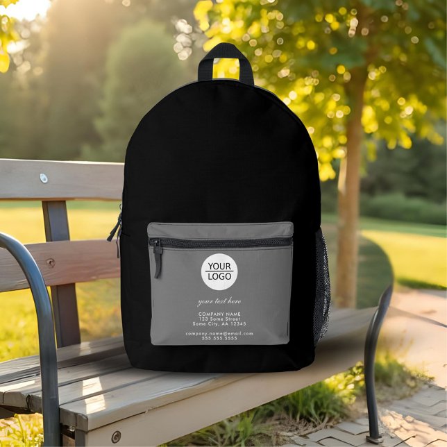 Mochila Impresa Añadir tu logotipo Personalizado Textos Compañía n (Subido por el creador)