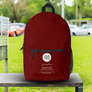 Mochila Impresa Añadir tu logotipo Personalizado Textos Compañía r