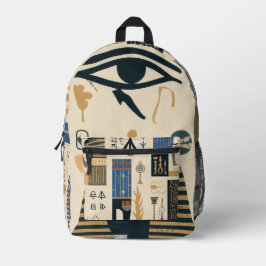 Mochila Impresa Ancient Print Backpack