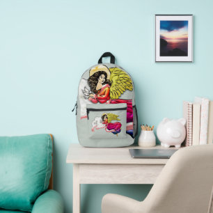 Mochila Impresa Ángel de la Paz y la Armonía