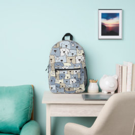 Mochila Impresa Animal Illustration