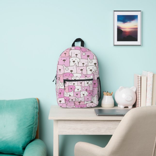 Mochila Impresa Animal Illustration (in situ)