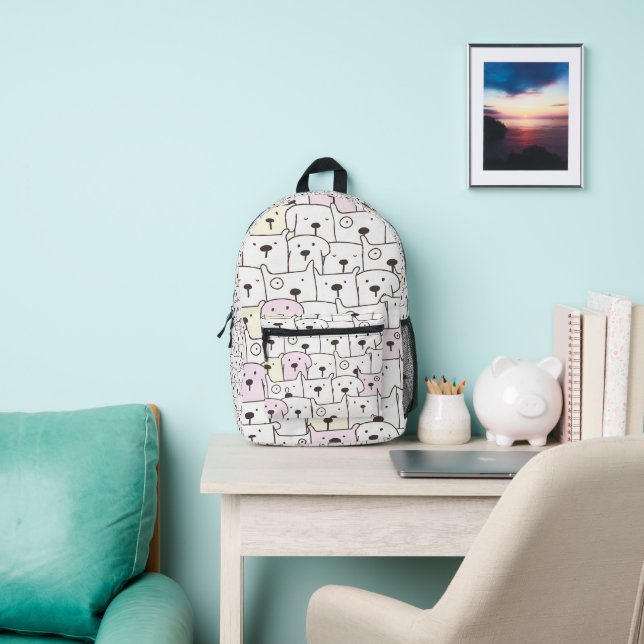 Mochila Impresa Animal Illustration (in situ)